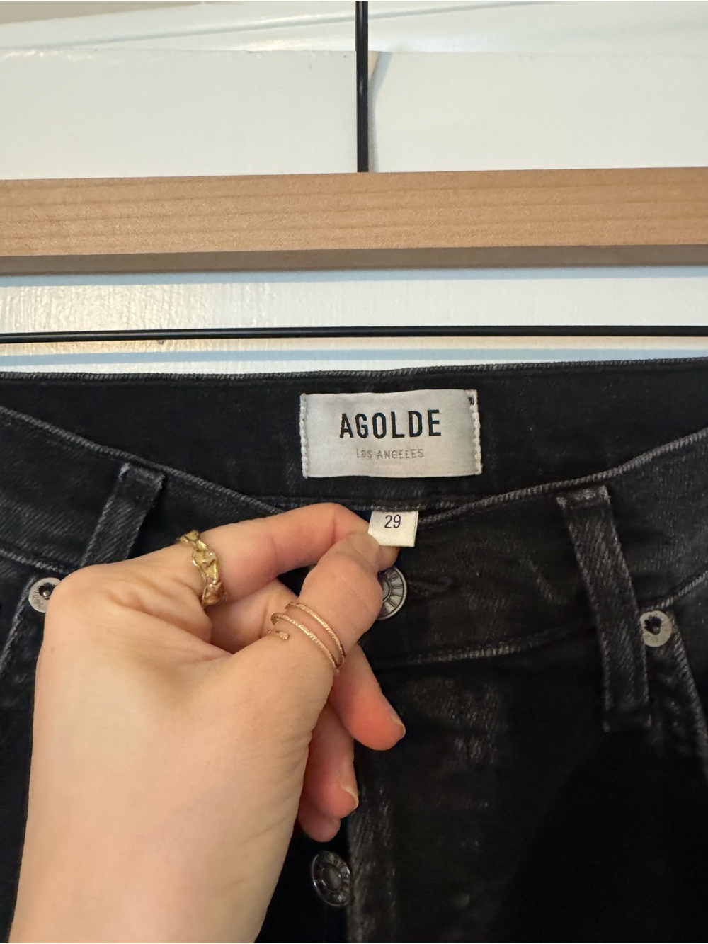 Agolde Riley Crop Jeans - Picture 4 of 8